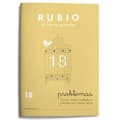 Miniatyrbild 2 av 2: Matematik övningsbok Rubio Nº 18 A5 spanska 20 Blad (10 antal)