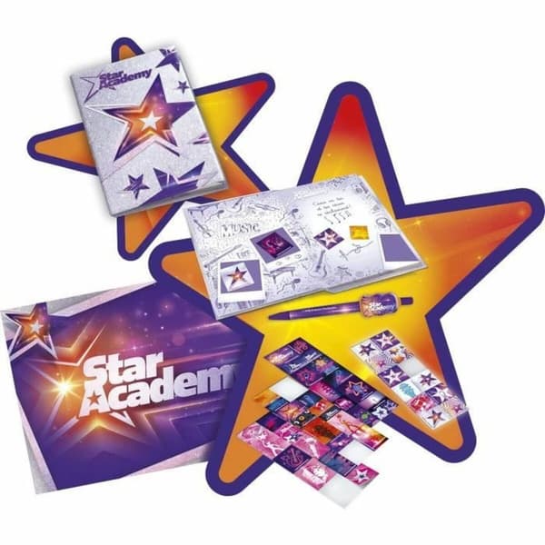 Agenda med tillbehör Lansay STAR ACADEMY Multicolour