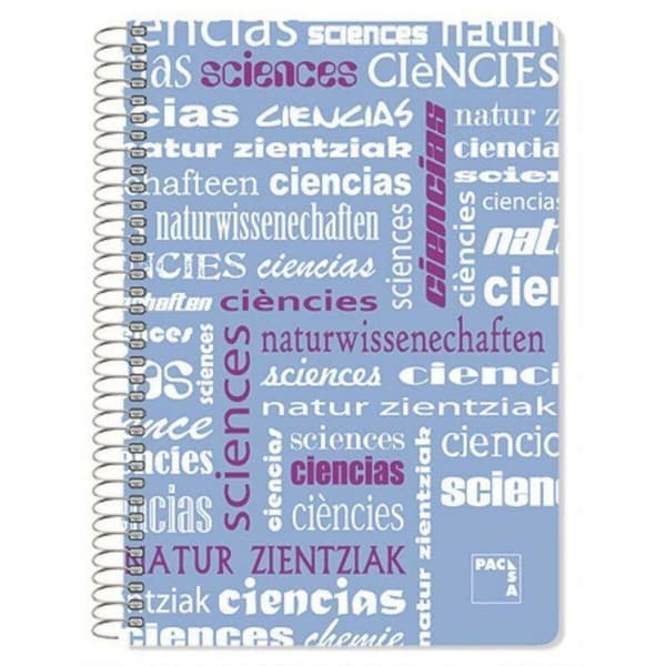 Notesbog Pacsa Din A4 80 Ark 21,5 x 31,5 cm 4 Dele