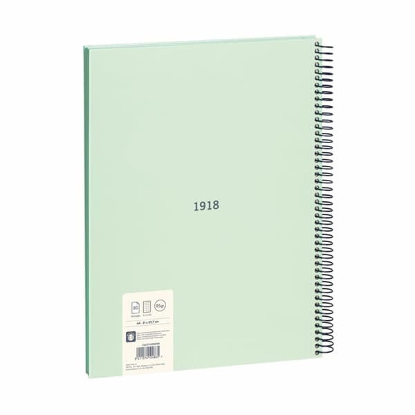 Notesbog Milan 430 Grøn A4 80 Ark (3 enheder)