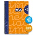 Miniatyrbillede 2 af 3: Notesbog Lamela Orange Kvarter 5 Dele 80 Ark