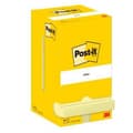 Miniatyrbillede 3 af 3: Klæbende huskesedler Post-it 76 x 76 mm Gul (2 enheder)