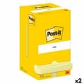 Miniatyrbillede 1 af 3: Klæbende huskesedler Post-it 76 x 76 mm Gul (2 enheder)