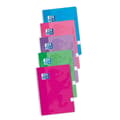 Miniatyrbilde 2 av 2: Notatboksett Oxford Flerfarget Din A4 80 Ark 21,5 x 31,5 cm 5 Deler