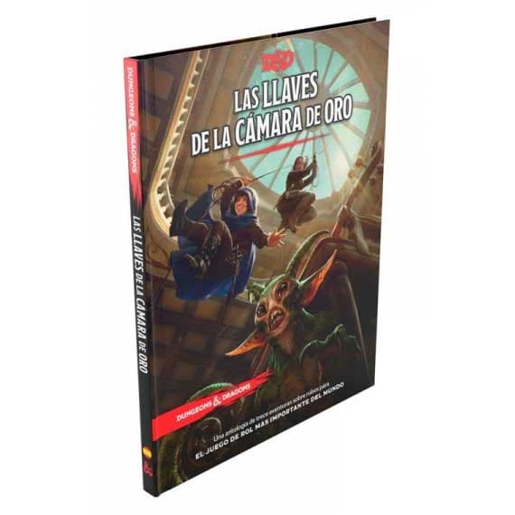 Dungeons & Dragons Las Llaves De La Cámara De Oro Espanjalainen Kirja