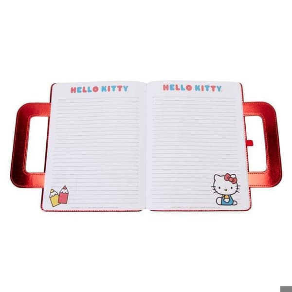 Loungefly Hello Kitty 50-årsjubileum Anteckningsblock för flickor