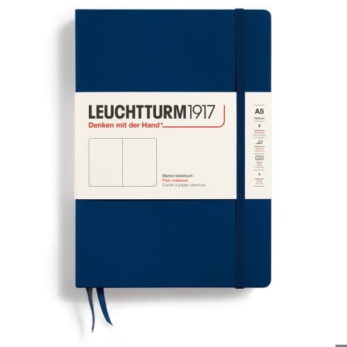 LT NOTEBOOK A5 Hard Plain Navy