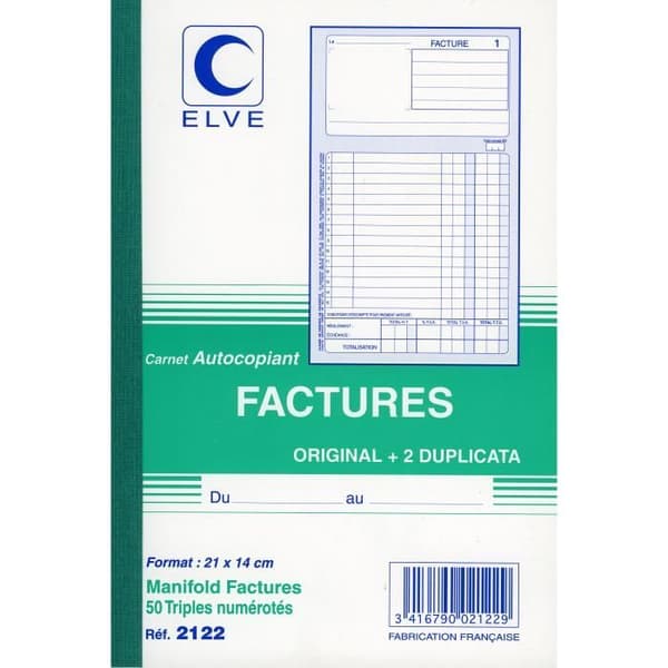 Fördelar FAKTURA 210 x 140 mm 50 Trifold ark