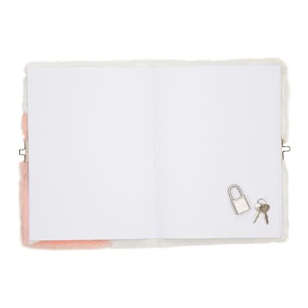 Diary Plysch Unicorn Coral - Draeger Paris