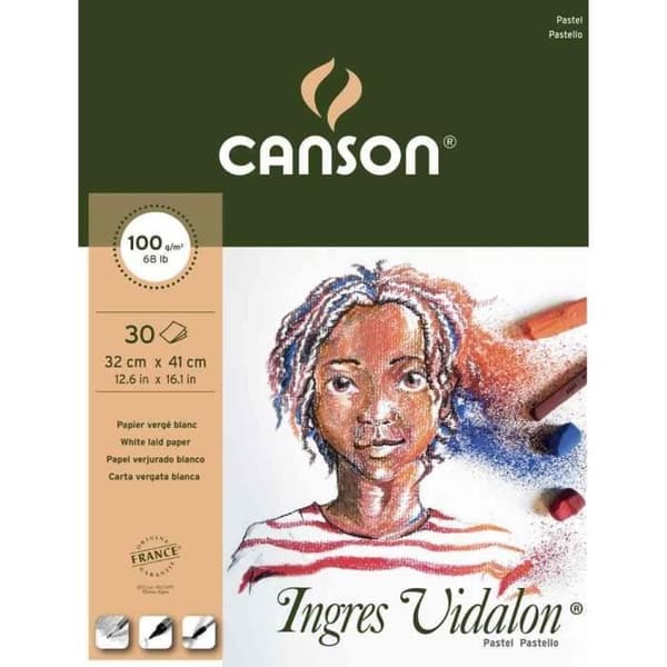 Ingres Vidalon ritpappersblock, 240 x 320 mm