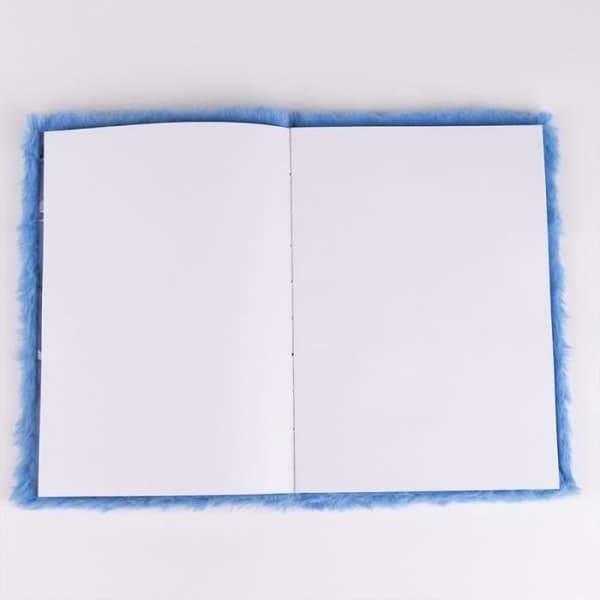 Disney Stitch Fur Notebook