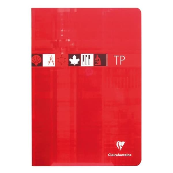 Cahier - CLAIREFONTAINE - TP Piqué - 21x29,7 cm - 80 sidor - 90g/m²