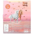 Miniatyrbild 2 av 3: Rosa dagbok - MISS MELODY - med hästkod - Flerfärgad - Vit