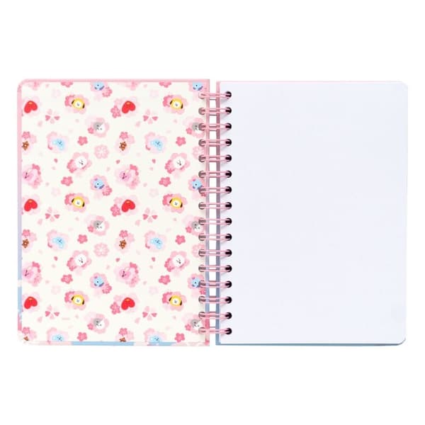 BT21 Sakura A5 notebook