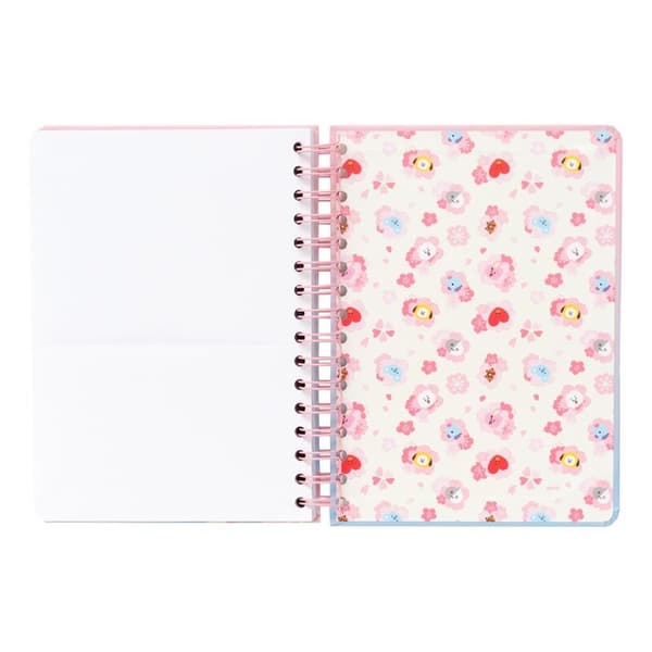 BT21 Sakura A5 notebook