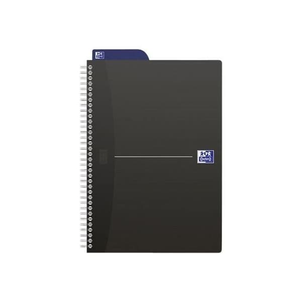 Oxford ESSENTIALS B5 metallringpärm anteckningsbok 90 ark - 180 graderade sidor tillgängliga i olika kartongfärger...