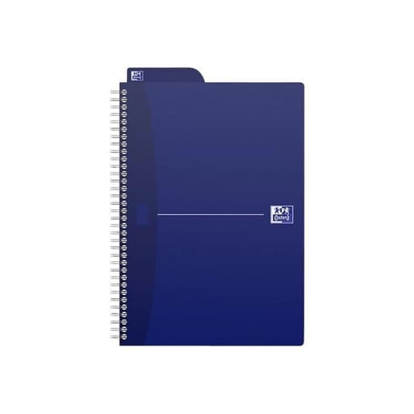 Oxford ESSENTIALS B5 metallringpärm anteckningsbok 90 ark - 180 graderade sidor tillgängliga i olika kartongfärger...