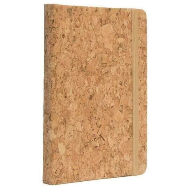 Suck UK anteckningsbok A6 - 14,2 x 10 cm kork/brunt papper