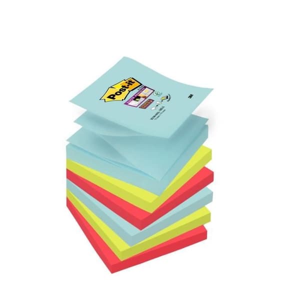 POST-IT Set med 6 anteckningsblock - Miami Collection