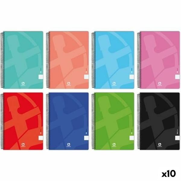 Anteckningsbok Centauro Din A4 80 Blad (10 antal)
