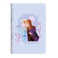 Miniatyrbild 1 av 2: Anteckningsbok Frozen Believe Lila A4 80 Blad