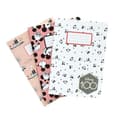 Miniatyrbild 3 av 3: Anteckningsböcker - Disney - Paket med 3 A6 Mickey 100-årsjubileum Anteckningsböcker - Små rutor - 10,5x14,8 cm