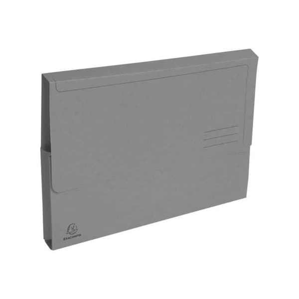 Exacompta Forever Suitcase 32 mm A4, 240 x 320 mm för 300 ark grå (pack om 50)