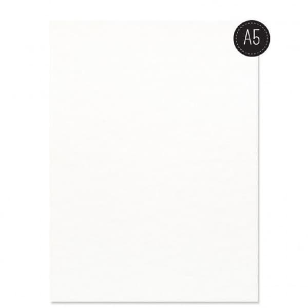 Vaessen Creative Textured Florence Watercolor Paper Pad Intense White A5 300gr (15st)