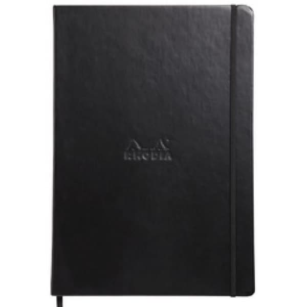 Notebook - RHODIA - Webnotebook - A5 - Dot - Svart