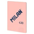 Miniatyrbillede 1 af 2: Notesbog Milan 1918 Pink A4 Millimeterpapir