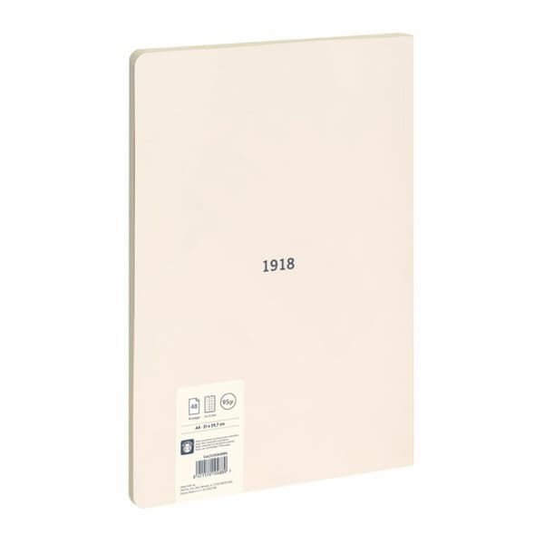 Muistikirja Milan 1918 Beige A4 Ruutupaperi