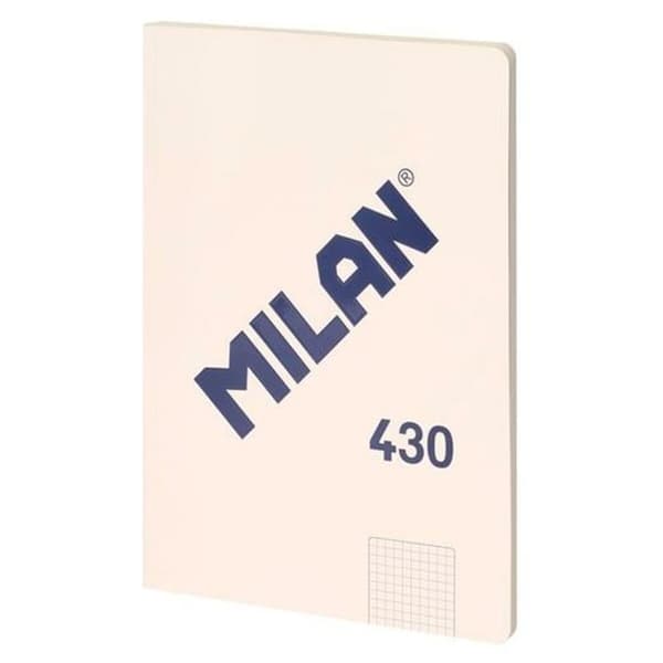 Muistikirja Milan 1918 Beige A4 Ruutupaperi
