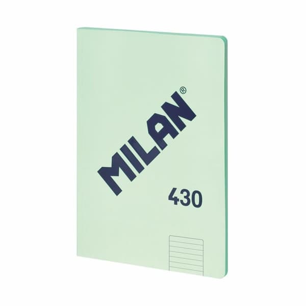 Notesbog Milan 430 Grøn A4 48 Ark 21 x 29,7 cm (3 enheder)