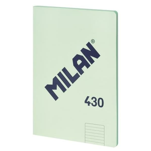 Notesbog Milan 430 Grøn A4 48 Ark 21 x 29,7 cm (3 enheder)