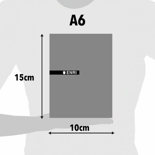 Notesblokken ENRI Hvid A6 80 Ark 4 mm (10 enheder)