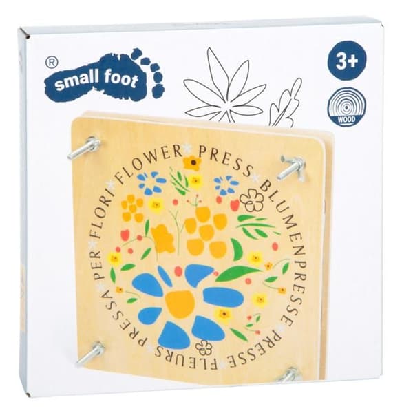 Blompress för att torka löv och blommor