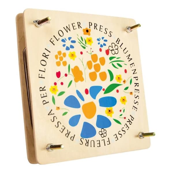 Blompress för att torka löv och blommor