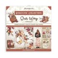 Miniatyrbild 1 av 4: Set med 10 ark scrapbookingpapper 'Our Way' från Stamperia (30,5x30,5 cm)