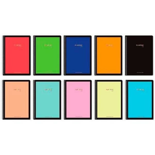 Anteckningsbok Pacsa Multicolour Din A4 80 Blad (5 antal)