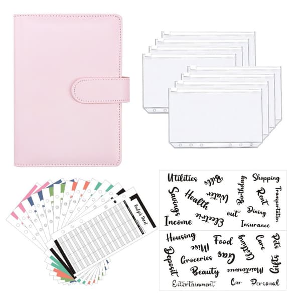 INF Macaron Binder Budget Planner Set
