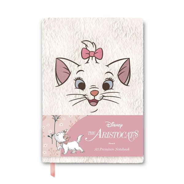 Disney The Aristocats A5 premium plush notebook