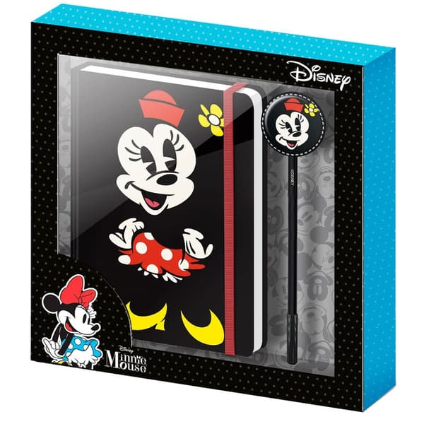 Disney Minnie diary + pen set