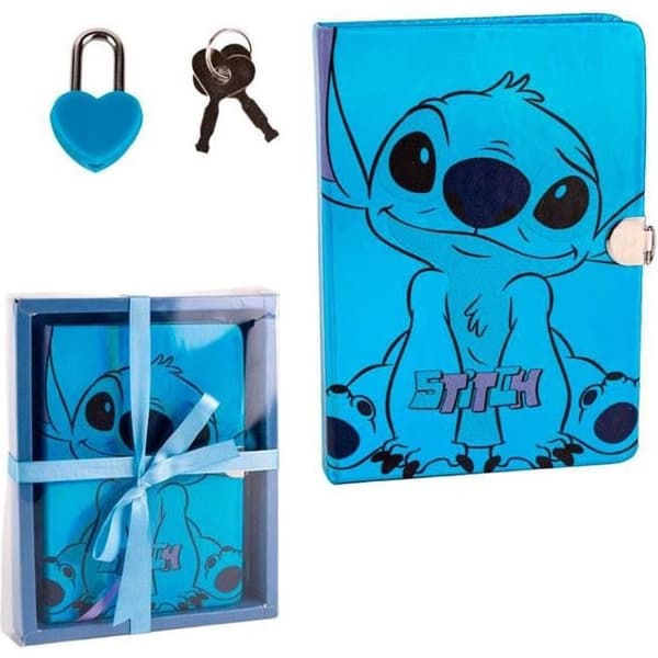 Dagbok - Disney - Lilo &amp; Stitch - Vit - Vuxen - Blandat