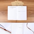 Miniatyrbilde 3 av 4: INF Mors notebok i brunt skinn - Jeg vil høre historien din