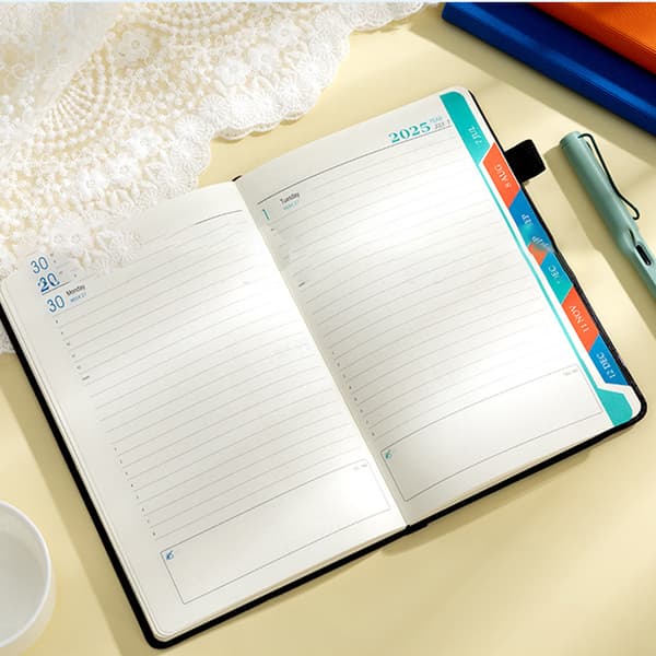 INF 2025 A5 Daily Planner - Sort