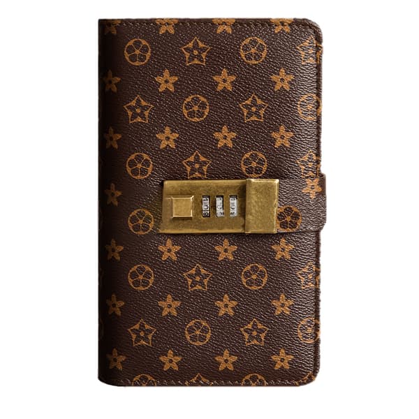 INF Lösenord Spargris - Säkra besparingar, snygg design Brun