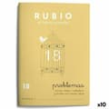 Miniatyrbild 1 av 2: Matematik övningsbok Rubio Nº 18 A5 spanska 20 Blad (10 antal)