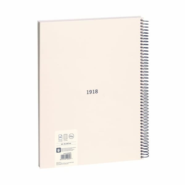 Anteckningsbok Milan 430 Beige A4 80 Blad (3 antal)