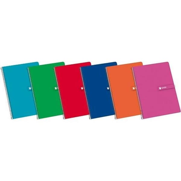 Notesbog ENRI A4 80 Ark (5 enheder)