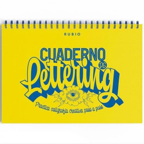 Writing and calligraphy notebook Rubio Spansk